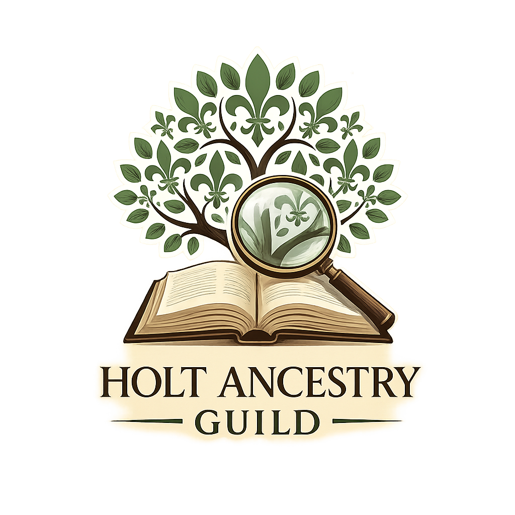 Holt Ancestry Guild emblem