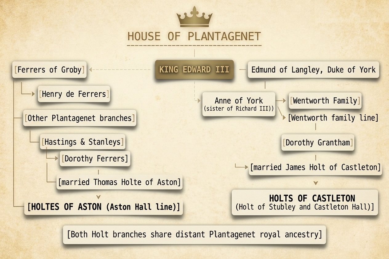 Holt Plantagenet Connection