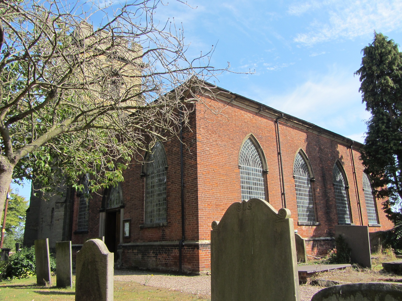 Mavesyn Ridware church