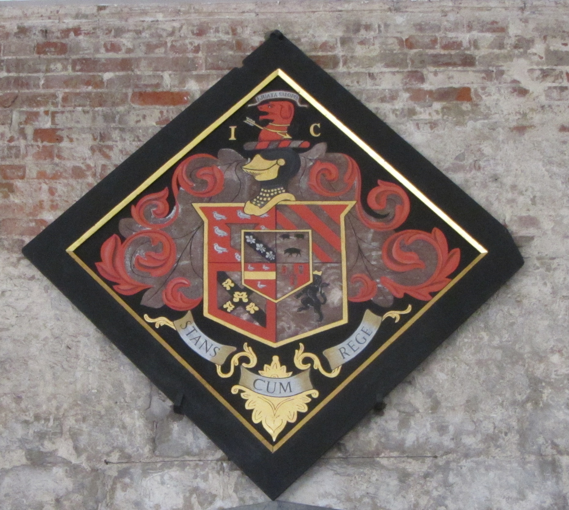 Mavesyn Ridware wood banner